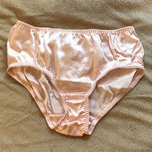 NWOT Pink Lilysilk silk panty